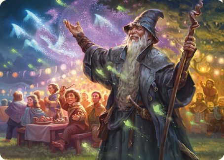 Gandalf, Friend of the Shire Art Card [The Lord of the Rings: Tales of Middle-earth Art Series] | Jomio and Rueliete's Cards and Comics