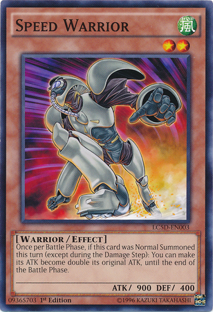 Speed Warrior [LC5D-EN003] Common | Jomio and Rueliete's Cards and Comics