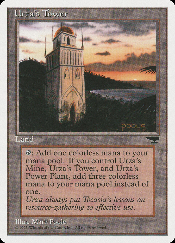 Urza's Tower (Sunset) [Chronicles] | Jomio and Rueliete's Cards and Comics