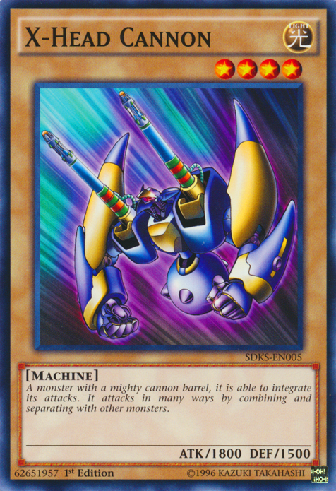 X-Head Cannon [SDKS-EN005] Common | Jomio and Rueliete's Cards and Comics