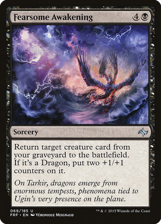 Fearsome Awakening [Fate Reforged] | Jomio and Rueliete's Cards and Comics