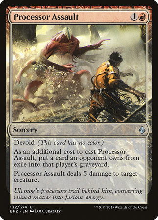 Processor Assault [Battle for Zendikar] | Jomio and Rueliete's Cards and Comics