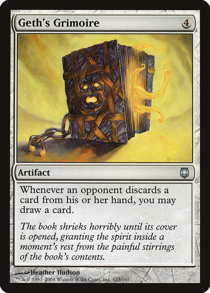 Geth's Grimoire [Darksteel] | Jomio and Rueliete's Cards and Comics