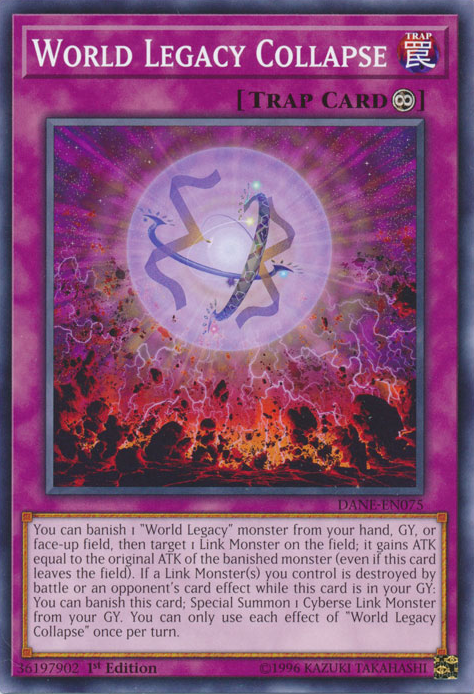 World Legacy Collapse [DANE-EN075] Common | Jomio and Rueliete's Cards and Comics