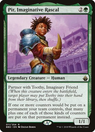 Pir, Imaginative Rascal [Battlebond] | Jomio and Rueliete's Cards and Comics