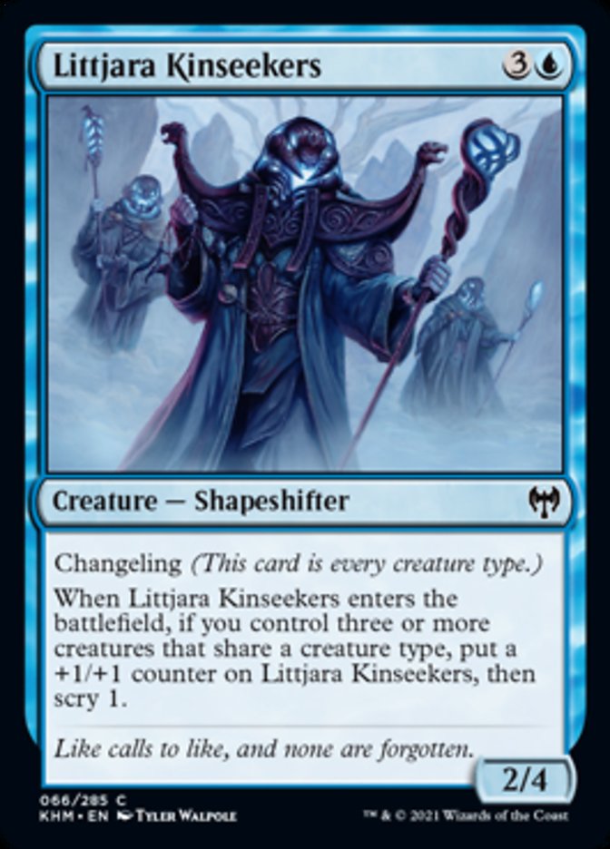 Littjara Kinseekers [Kaldheim] | Jomio and Rueliete's Cards and Comics