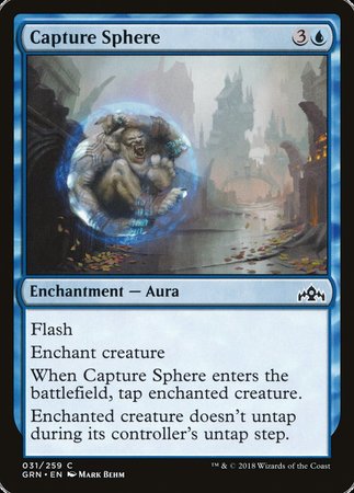 Capture Sphere [Guilds of Ravnica] | Jomio and Rueliete's Cards and Comics