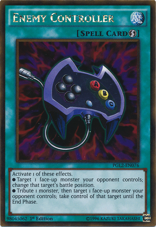 Enemy Controller [PGL2-EN076] Gold Rare | Jomio and Rueliete's Cards and Comics