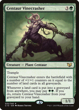 Centaur Vinecrasher [Commander 2015] | Jomio and Rueliete's Cards and Comics