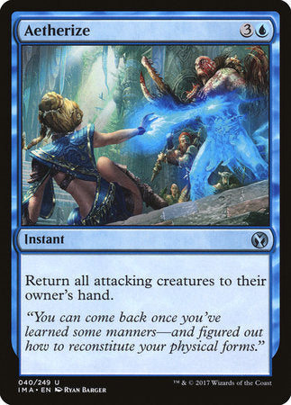 Aetherize [Iconic Masters] | Jomio and Rueliete's Cards and Comics