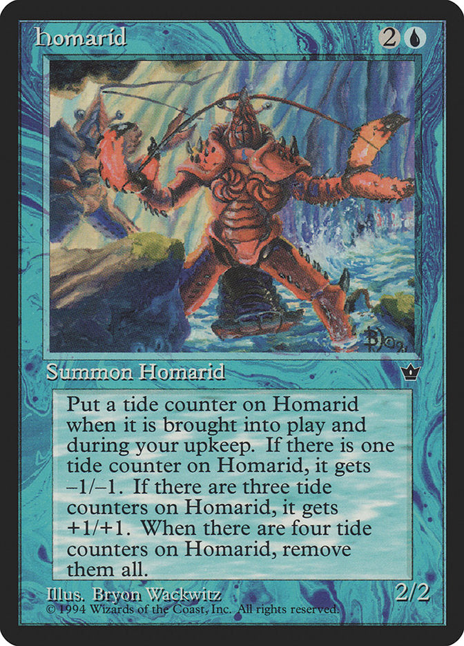 Homarid (Bryon Wackwitz) [Fallen Empires] | Jomio and Rueliete's Cards and Comics