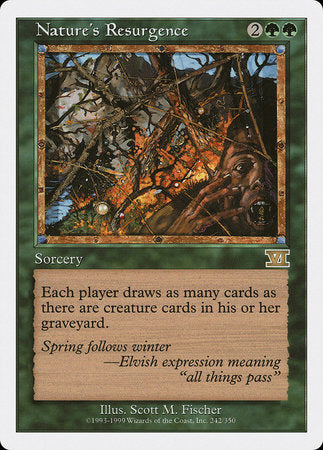 Nature's Resurgence [Classic Sixth Edition] | Jomio and Rueliete's Cards and Comics
