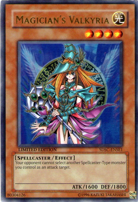 Magician's Valkyria [SDSC-ENSE1] Ultra Rare | Jomio and Rueliete's Cards and Comics