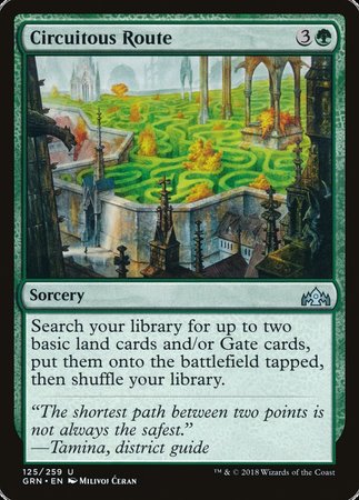 Circuitous Route [Guilds of Ravnica] | Jomio and Rueliete's Cards and Comics