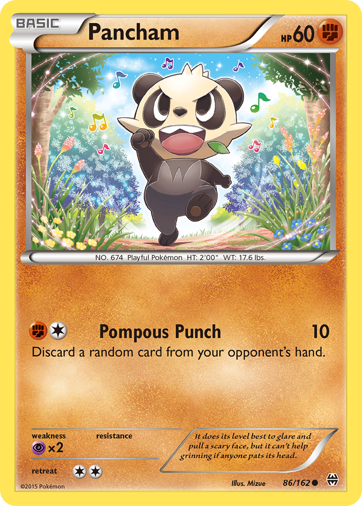 Pancham (86/162) [XY: BREAKthrough] | Jomio and Rueliete's Cards and Comics