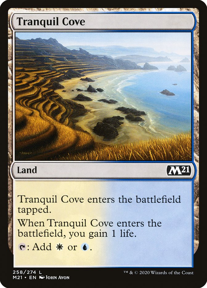 Tranquil Cove [Core Set 2021] | Jomio and Rueliete's Cards and Comics