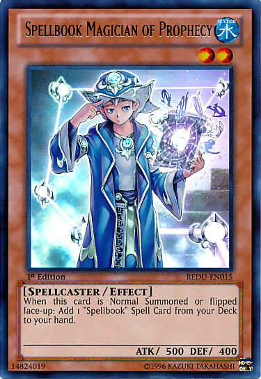 Spellbook Magician of Prophecy [REDU-EN015] Ultra Rare | Jomio and Rueliete's Cards and Comics