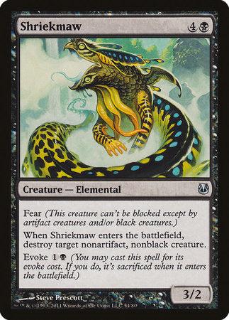 Shriekmaw [Duel Decks: Ajani vs. Nicol Bolas] | Jomio and Rueliete's Cards and Comics