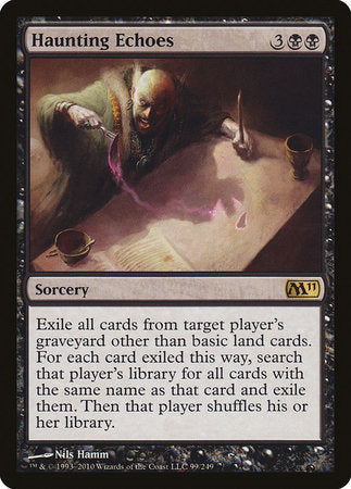 Haunting Echoes [Magic 2011] | Jomio and Rueliete's Cards and Comics