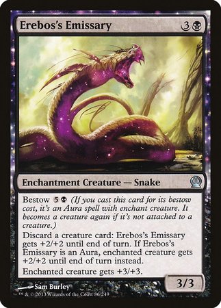 Erebos's Emissary [Theros] | Jomio and Rueliete's Cards and Comics