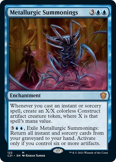 Metallurgic Summonings [Commander 2021] | Jomio and Rueliete's Cards and Comics
