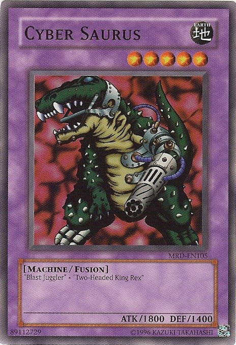 Cyber Saurus [MRD-EN105] Common | Jomio and Rueliete's Cards and Comics