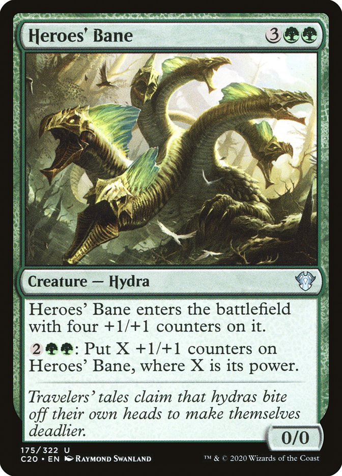 Heroes' Bane [Commander 2020] | Jomio and Rueliete's Cards and Comics