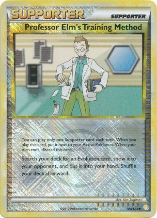 Professor Elm's Training Method (100/123) (League Promo) [HeartGold & SoulSilver: Base Set] | Jomio and Rueliete's Cards and Comics