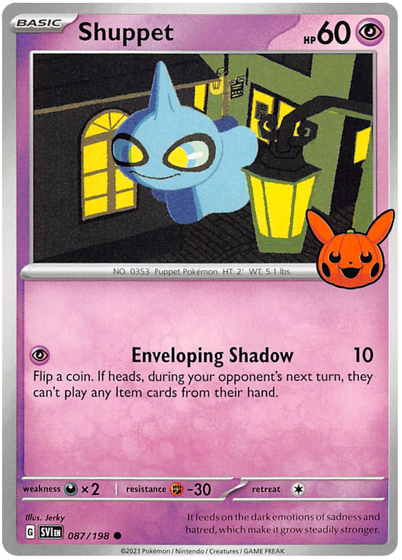 Shuppet (087/198) [Trick or Trade 2023] | Jomio and Rueliete's Cards and Comics