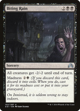 Biting Rain [Shadows over Innistrad] | Jomio and Rueliete's Cards and Comics