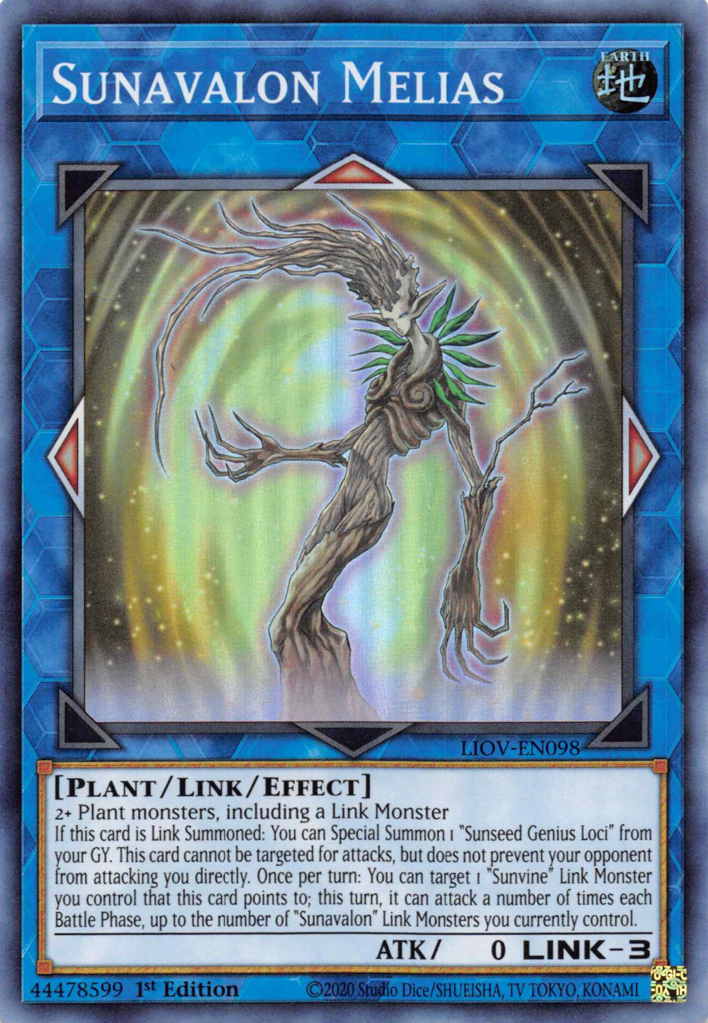 Sunavalon Melias [LIOV-EN098] Super Rare | Jomio and Rueliete's Cards and Comics