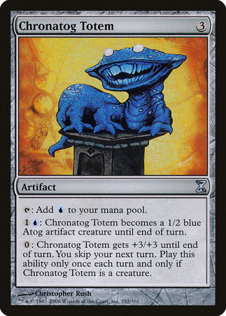 Chronatog Totem [Time Spiral] | Jomio and Rueliete's Cards and Comics