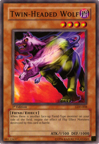 Twin-Headed Wolf [LOD-008] Common | Jomio and Rueliete's Cards and Comics
