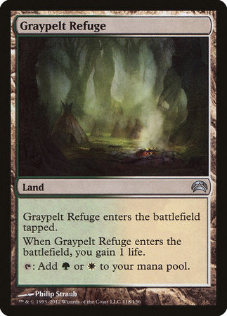 Graypelt Refuge [Planechase 2012] | Jomio and Rueliete's Cards and Comics