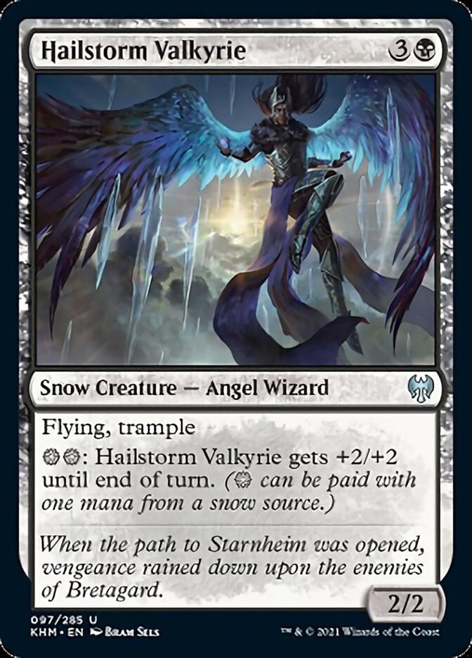 Hailstorm Valkyrie [Kaldheim] | Jomio and Rueliete's Cards and Comics