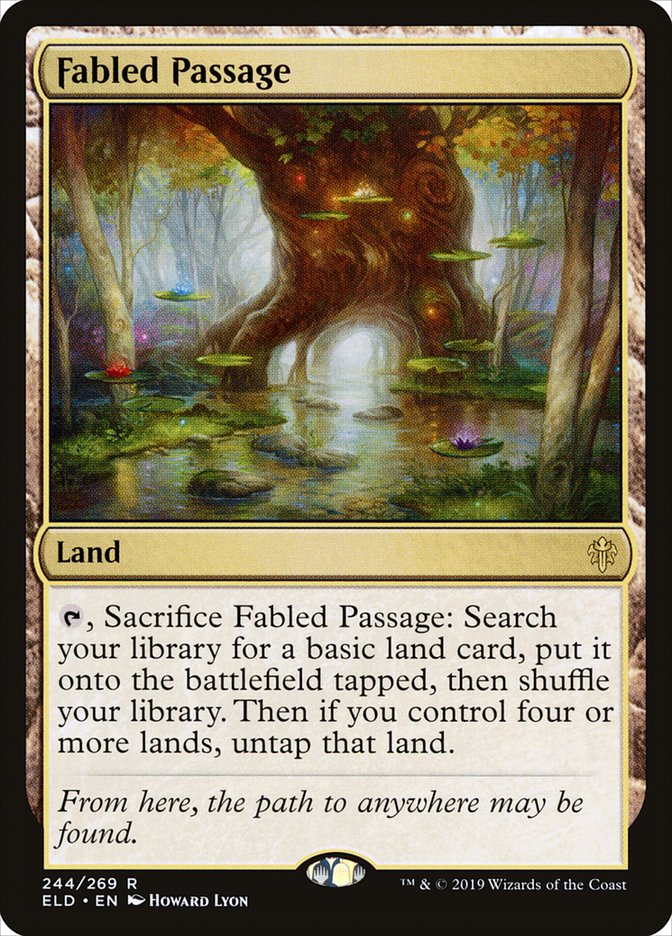 Fabled Passage [Throne of Eldraine] | Jomio and Rueliete's Cards and Comics