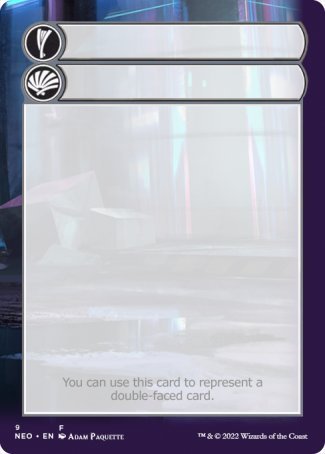 Helper Card (9/9) [Kamigawa: Neon Dynasty Tokens] | Jomio and Rueliete's Cards and Comics