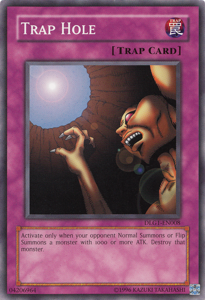 Trap Hole [DLG1-EN008] Common | Jomio and Rueliete's Cards and Comics