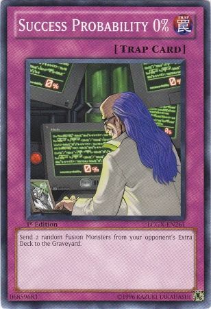 Success Probability 0% [LCGX-EN261] Common | Jomio and Rueliete's Cards and Comics