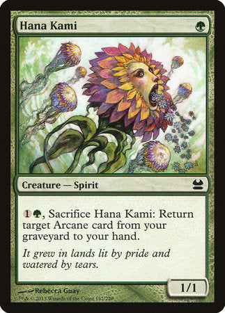 Hana Kami [Modern Masters] | Jomio and Rueliete's Cards and Comics