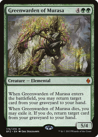 Greenwarden of Murasa [Battle for Zendikar] | Jomio and Rueliete's Cards and Comics