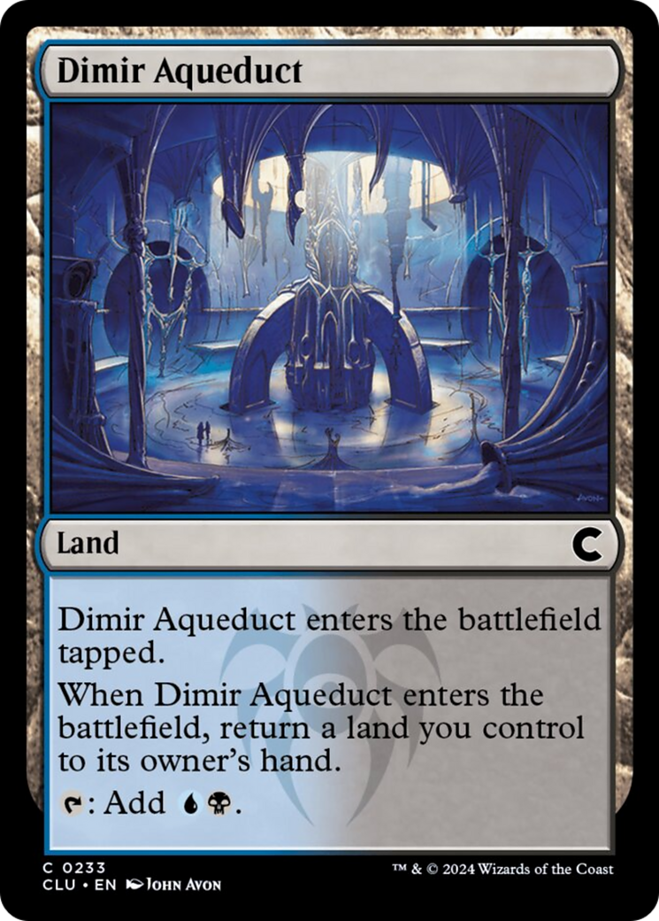 Dimir Aqueduct [Ravnica: Clue Edition] | Jomio and Rueliete's Cards and Comics