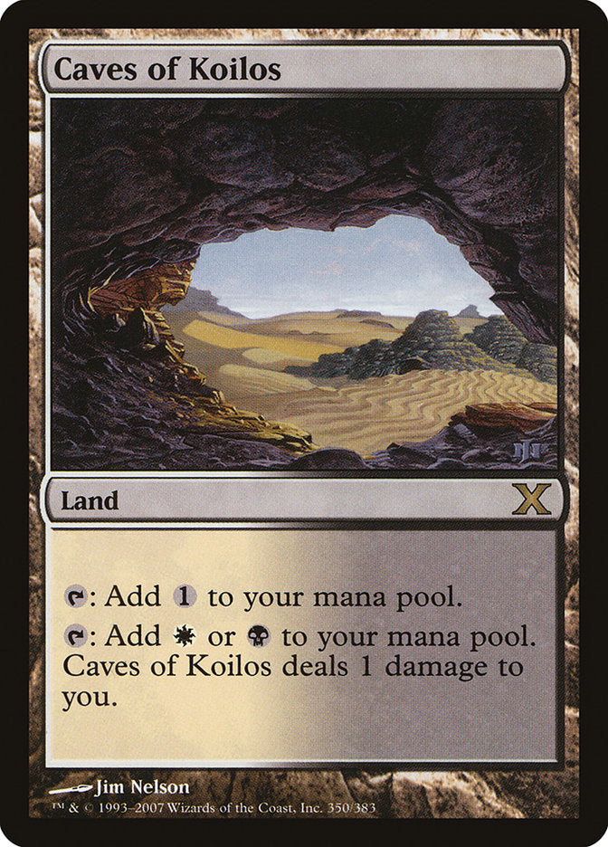 Caves of Koilos [Tenth Edition] | Jomio and Rueliete's Cards and Comics