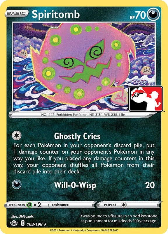 Spiritomb (103/198) [Prize Pack Series One] | Jomio and Rueliete's Cards and Comics