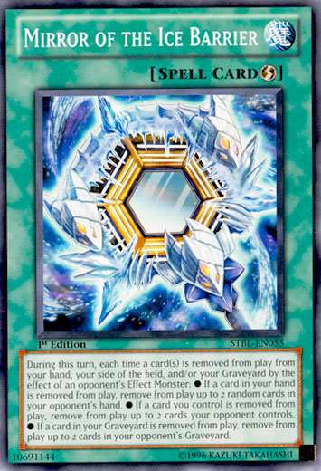 Mirror of the Ice Barrier [STBL-EN055] Common | Jomio and Rueliete's Cards and Comics