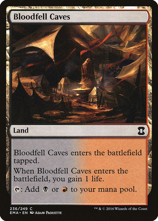 Bloodfell Caves [Eternal Masters] | Jomio and Rueliete's Cards and Comics