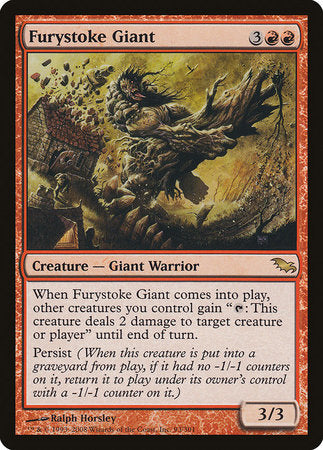 Furystoke Giant [Shadowmoor] | Jomio and Rueliete's Cards and Comics