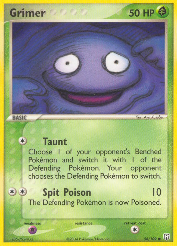 Grimer (56/109) [EX: Team Rocket Returns] | Jomio and Rueliete's Cards and Comics