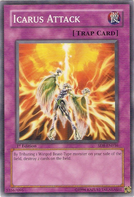 Icarus Attack [SD8-EN036] Common | Jomio and Rueliete's Cards and Comics