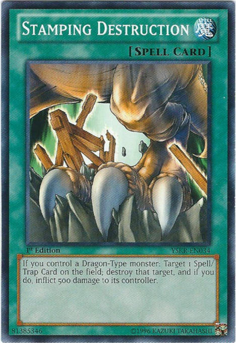 Stamping Destruction [YSKR-EN034] Common | Jomio and Rueliete's Cards and Comics